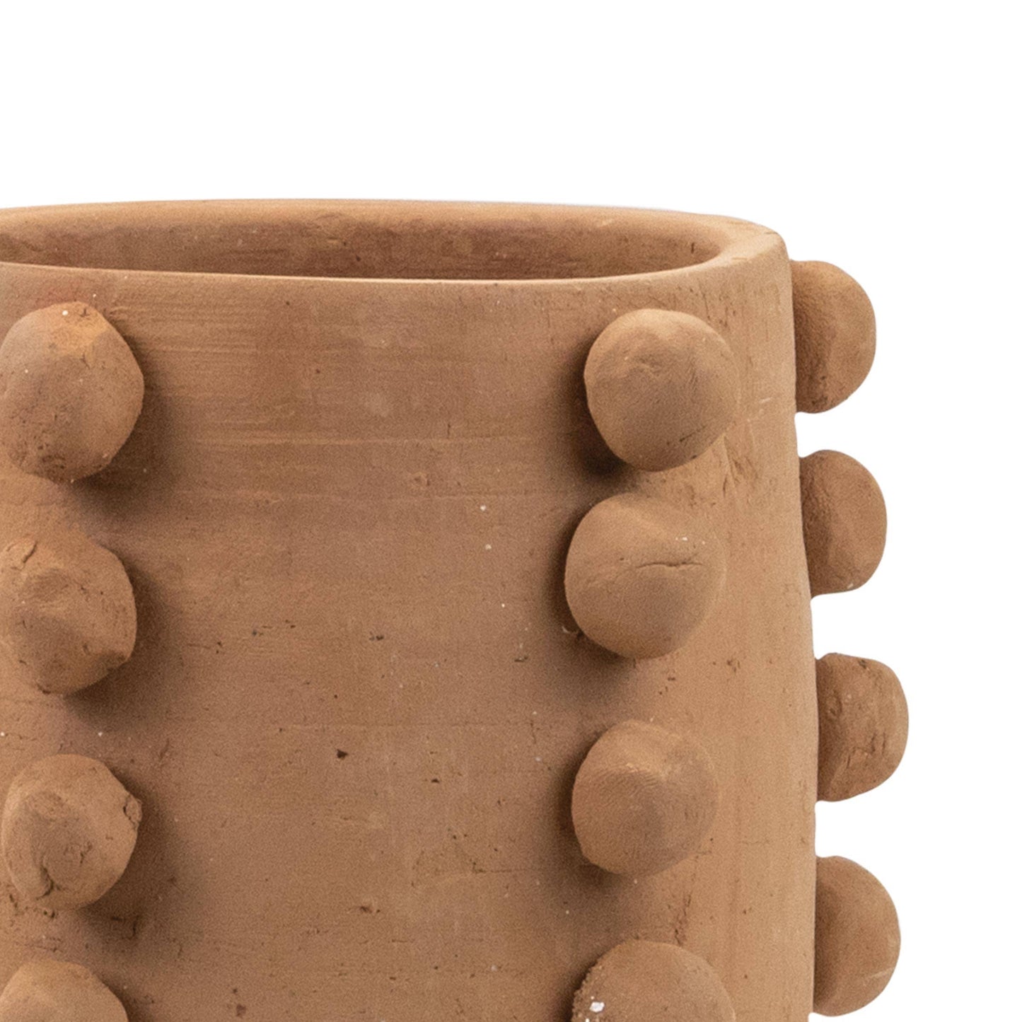 Small Beaded Terracotta Planter