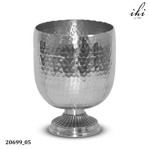 Hammered Pedestal Wine Chillers