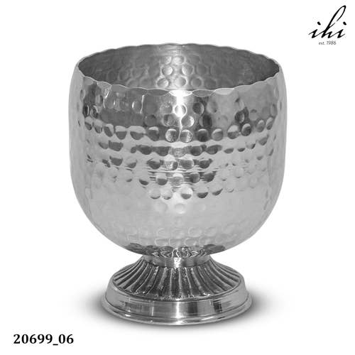 Hammered Pedestal Wine Chillers
