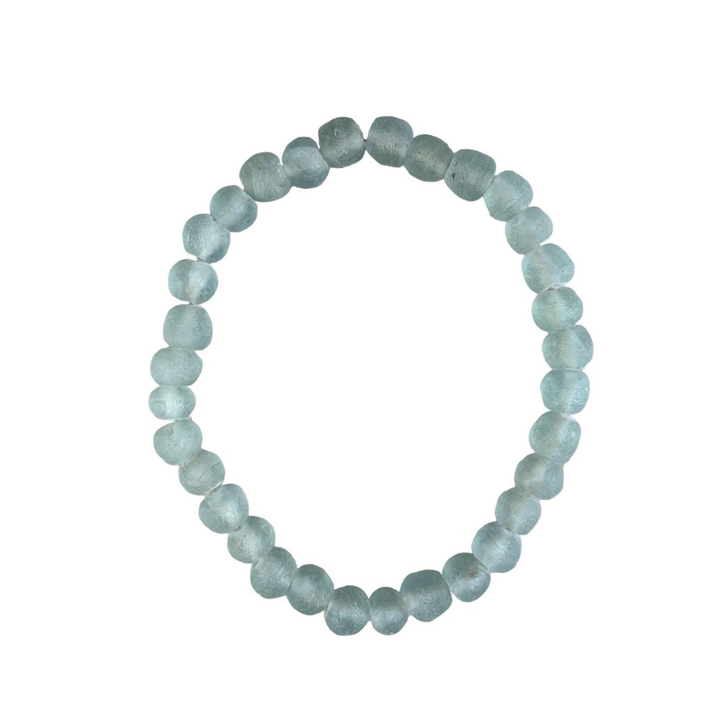 Recycled African Turquoise Glass Beads