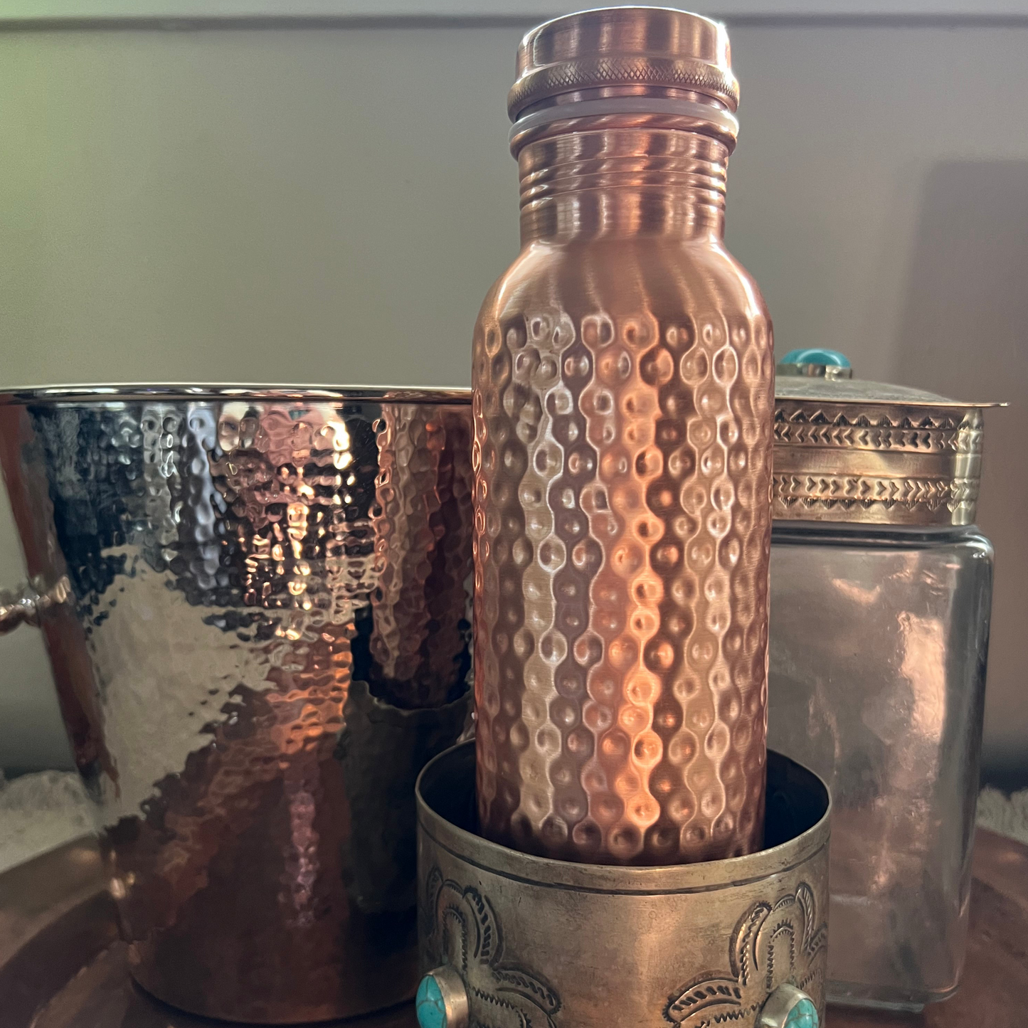 Isla Copper Water Bottle