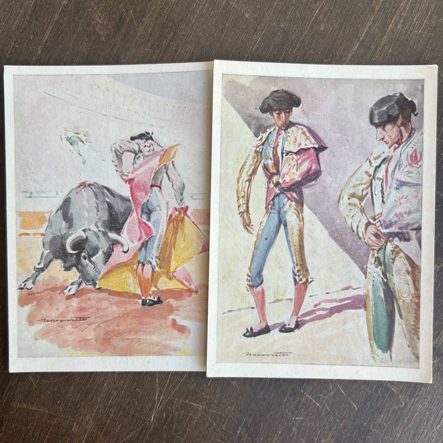 Matamoros Bull Fight Cards