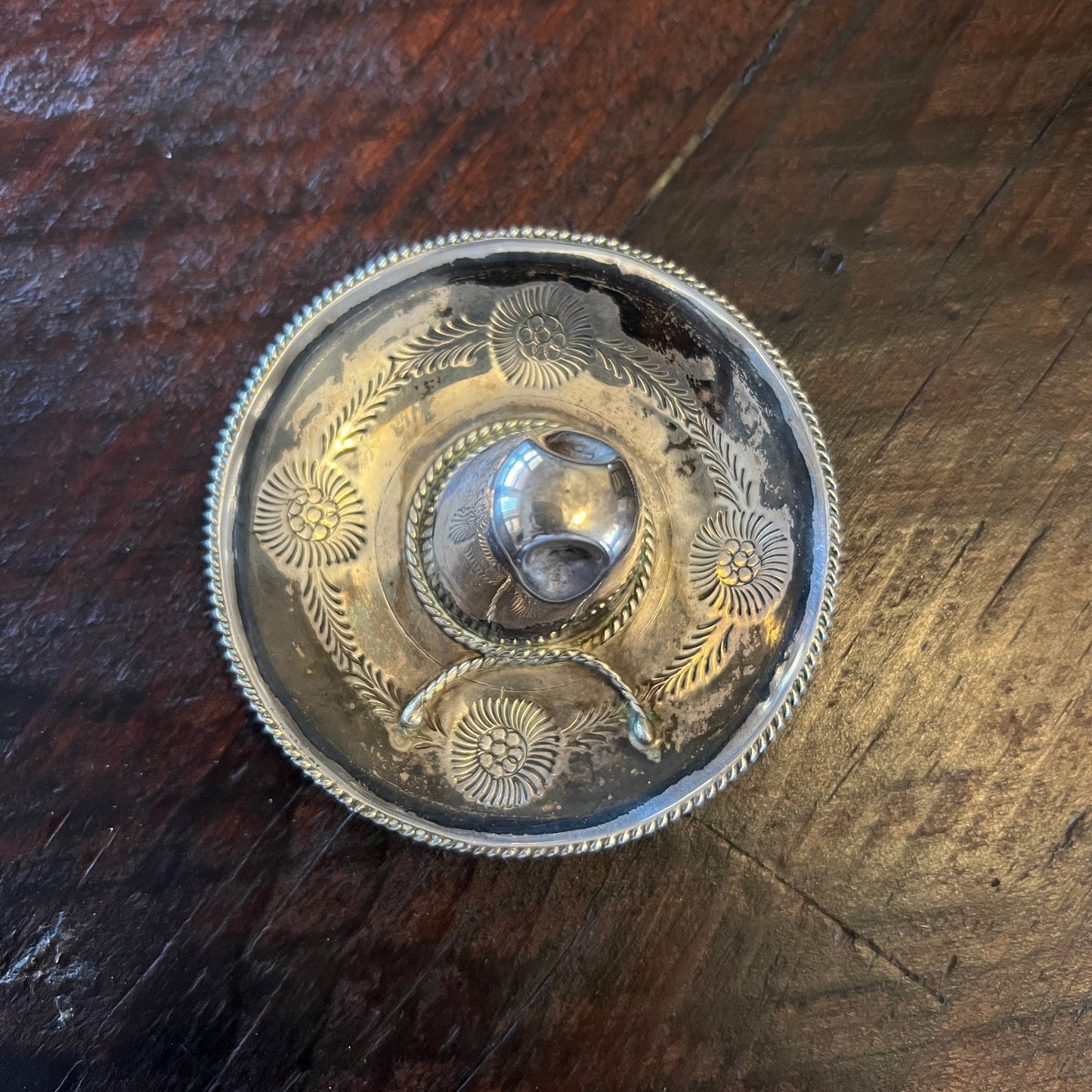 Vintage Sterling Silver Sombrero