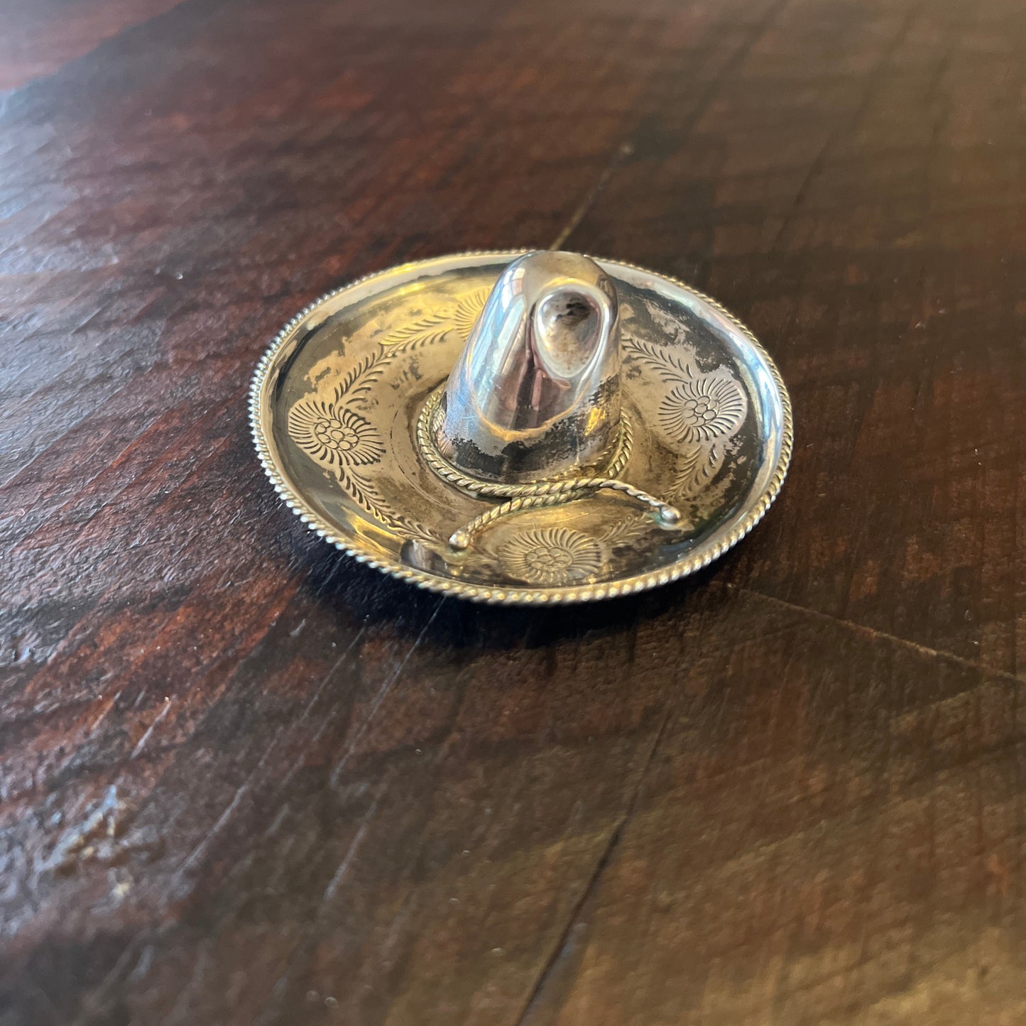 Vintage Sterling Silver Sombrero