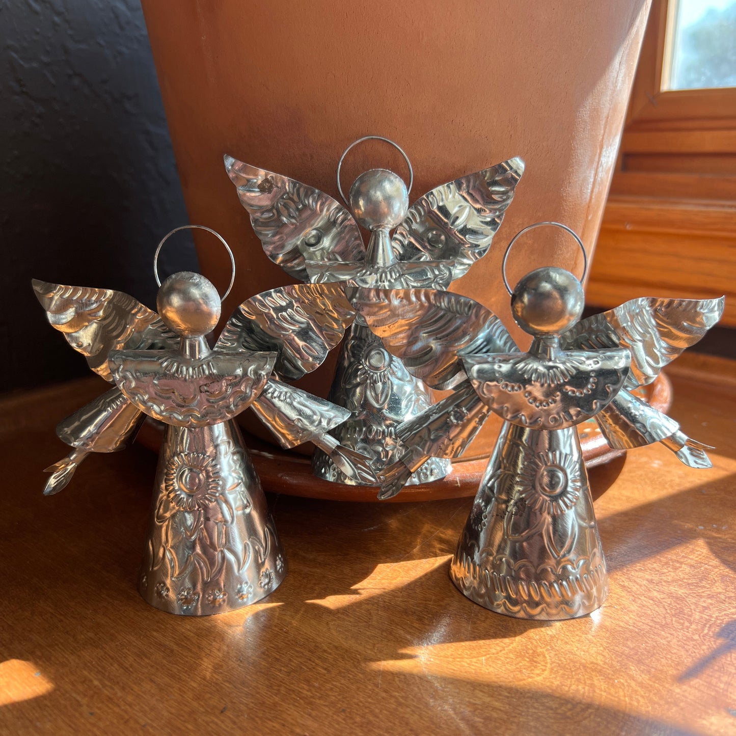 Punched Tin Folk Art Angels