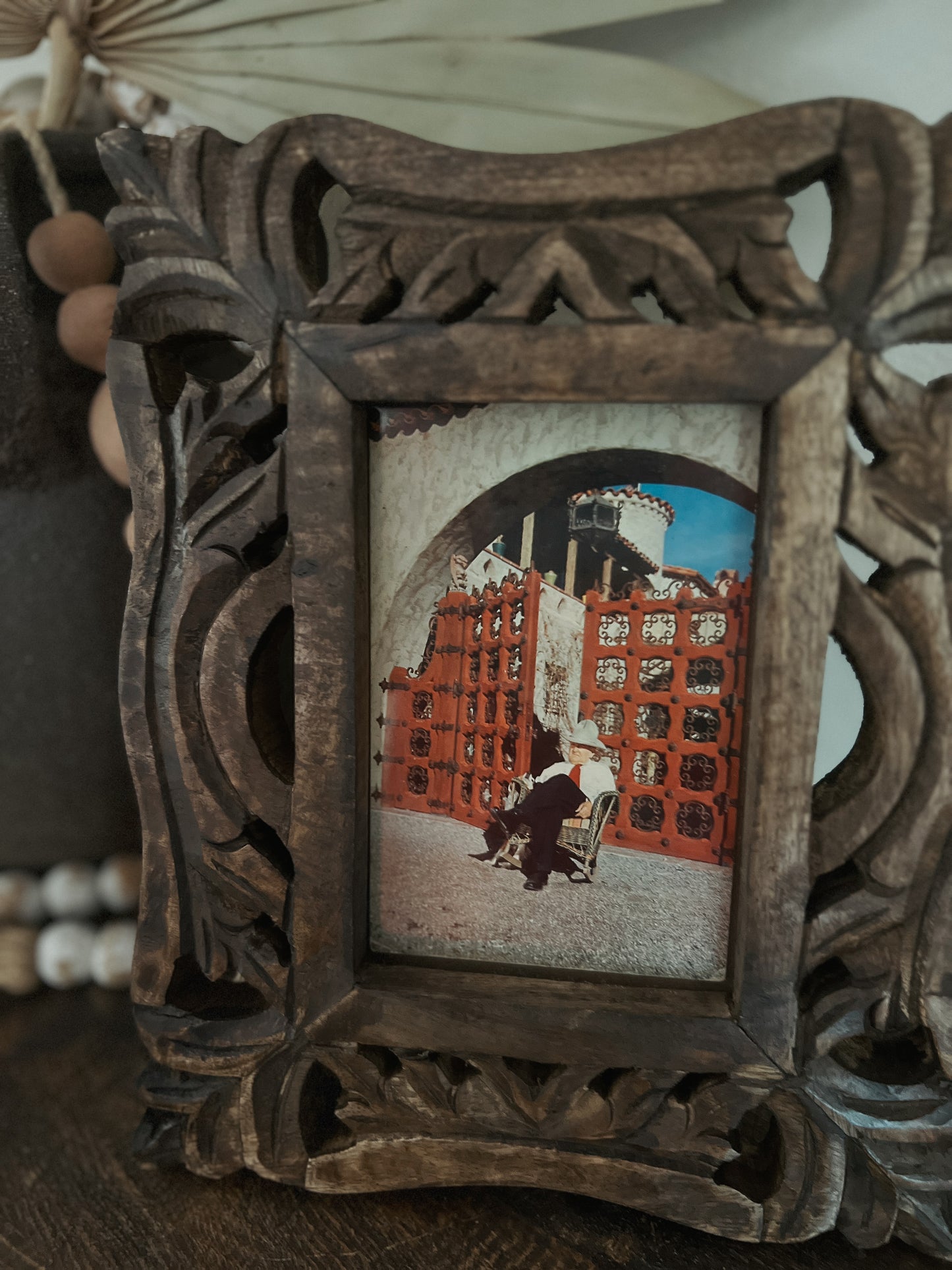 Chico Hand-Carved Photo Frame