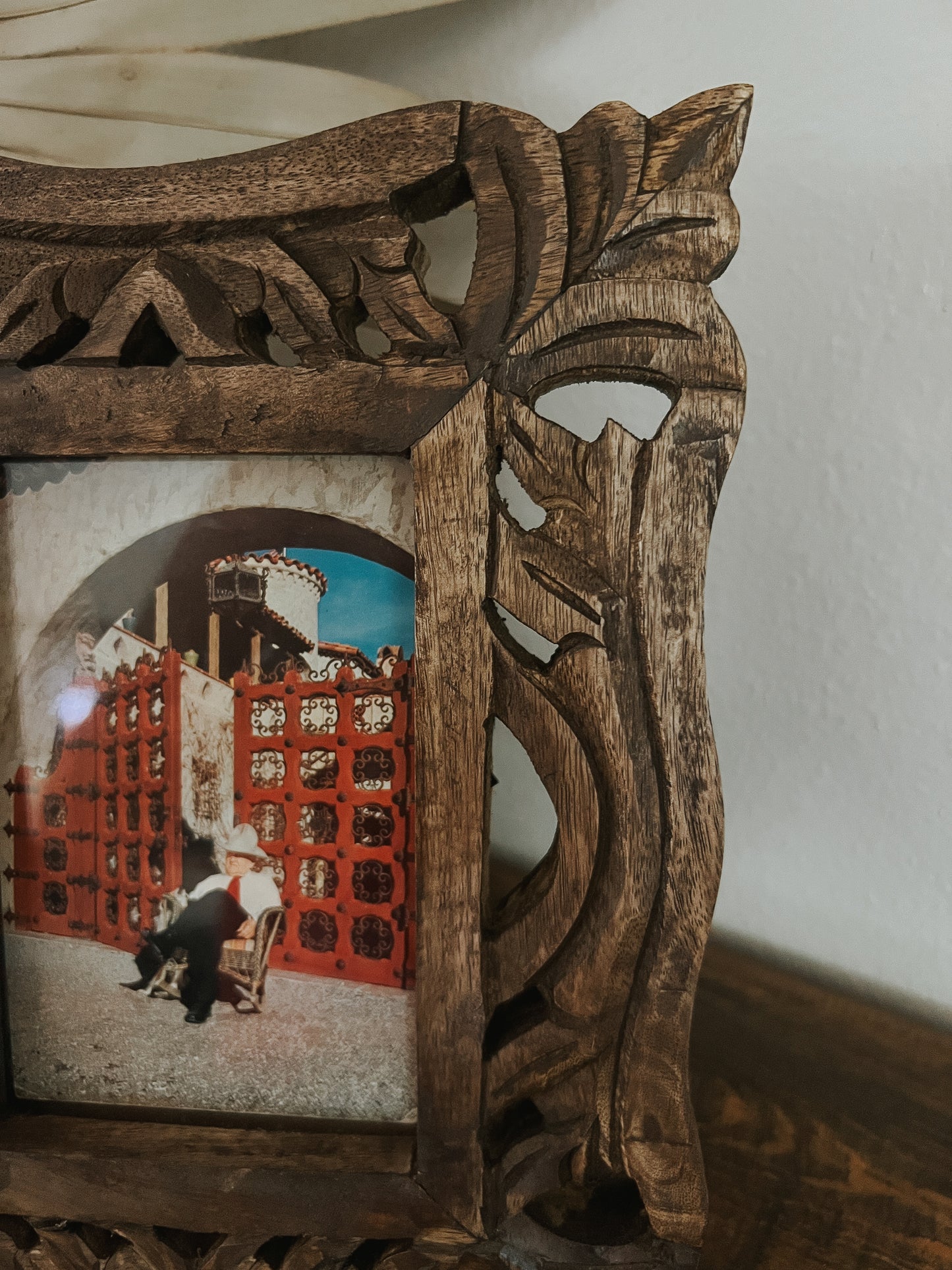 Chico Hand-Carved Photo Frame