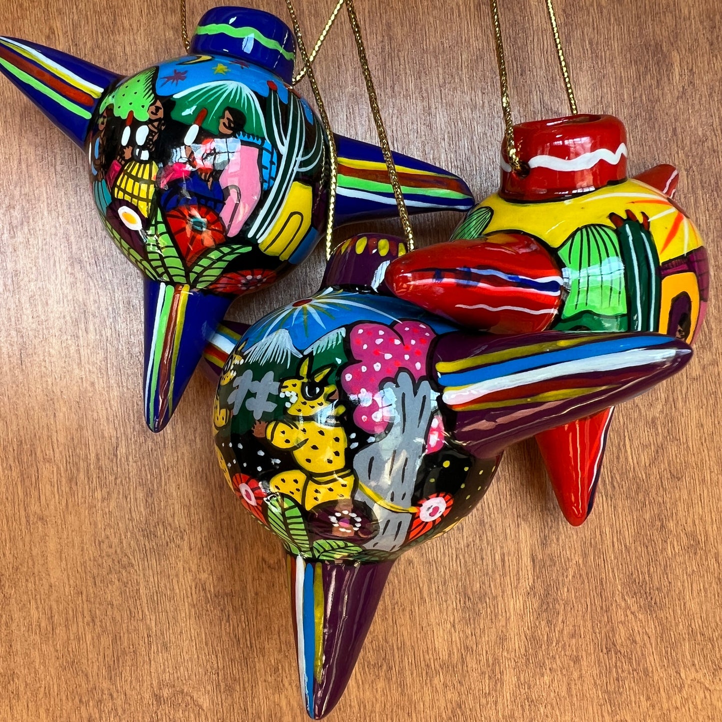 Hand Painted Piñata Talavera Ornament