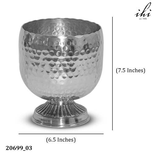 Hammered Pedestal Wine Chillers
