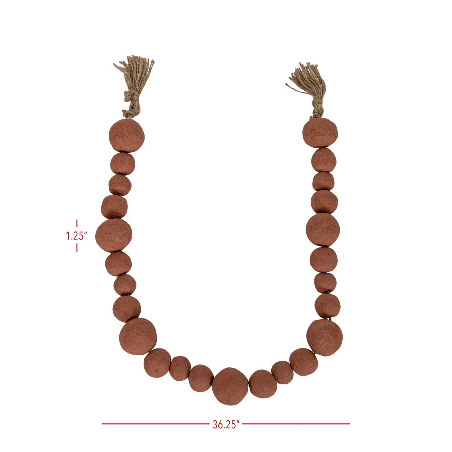 Osa Terracotta Bead Garland