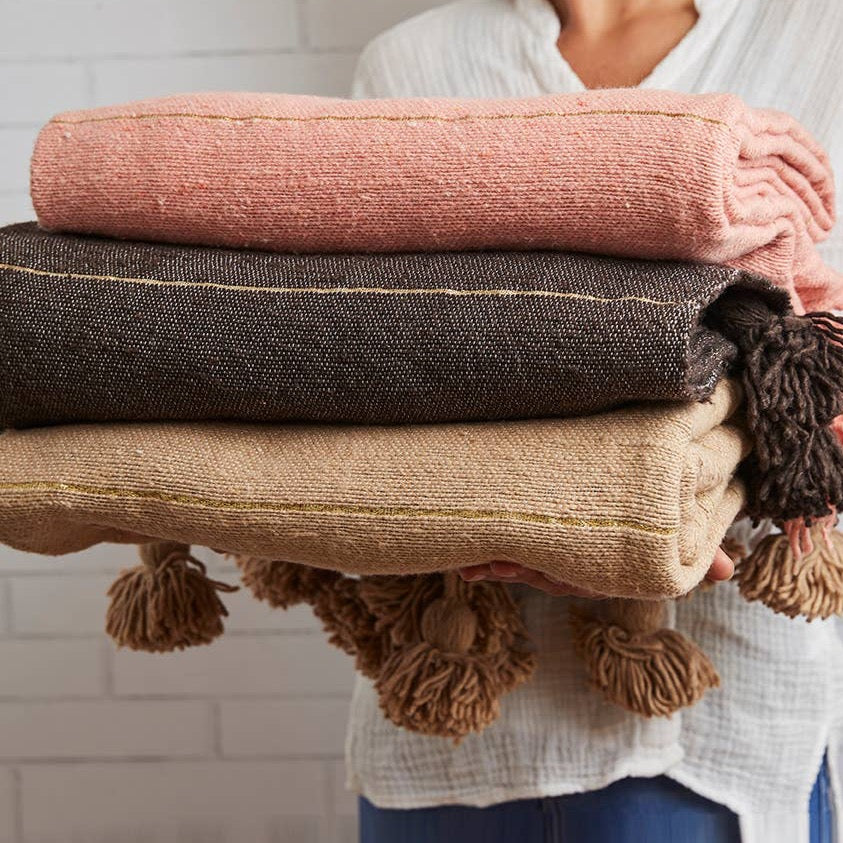 Moroccan Handwoven Blanket