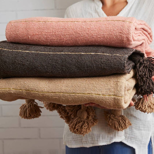 Moroccan Handwoven Blanket