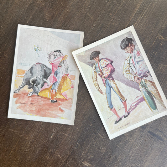 Matamoros Bull Fight Cards