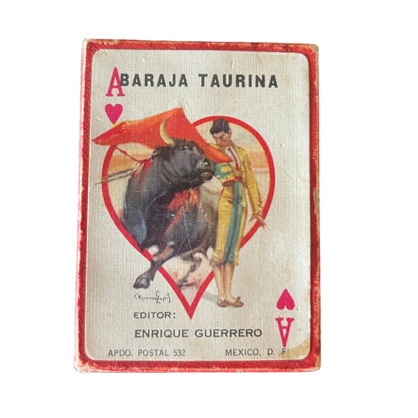Baraja Taurina Bull Fighting Playing Cards