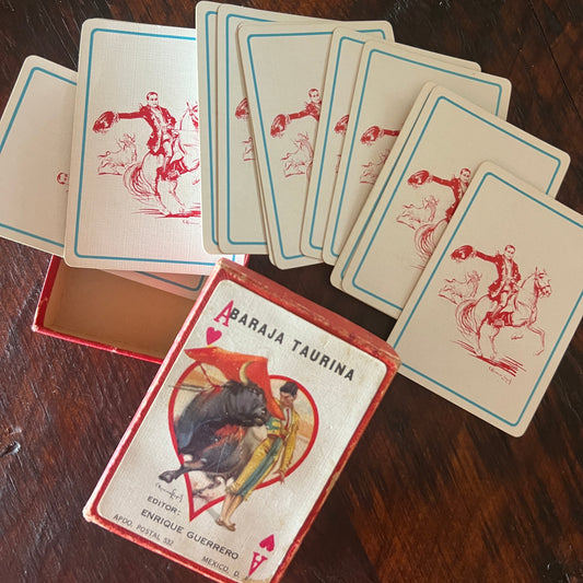 Baraja Taurina Bull Fighting Playing Cards