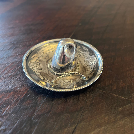 Vintage Sterling Silver Sombrero