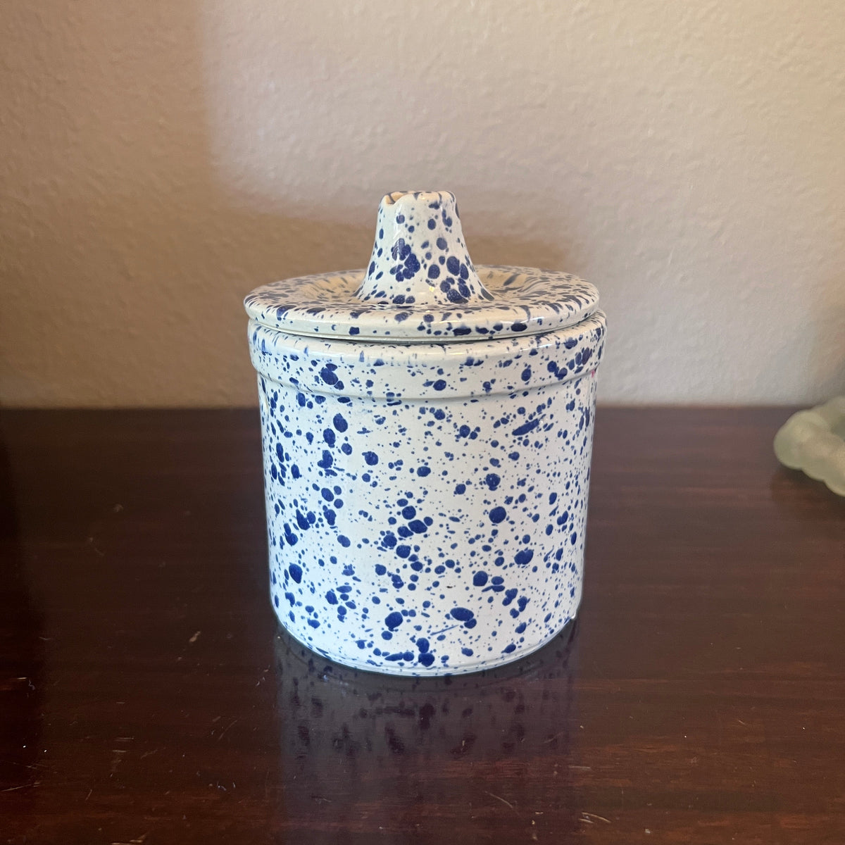 Stoneware Cheese Crock