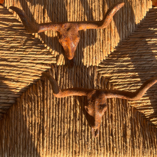 Cast Iron Rust Longhorn