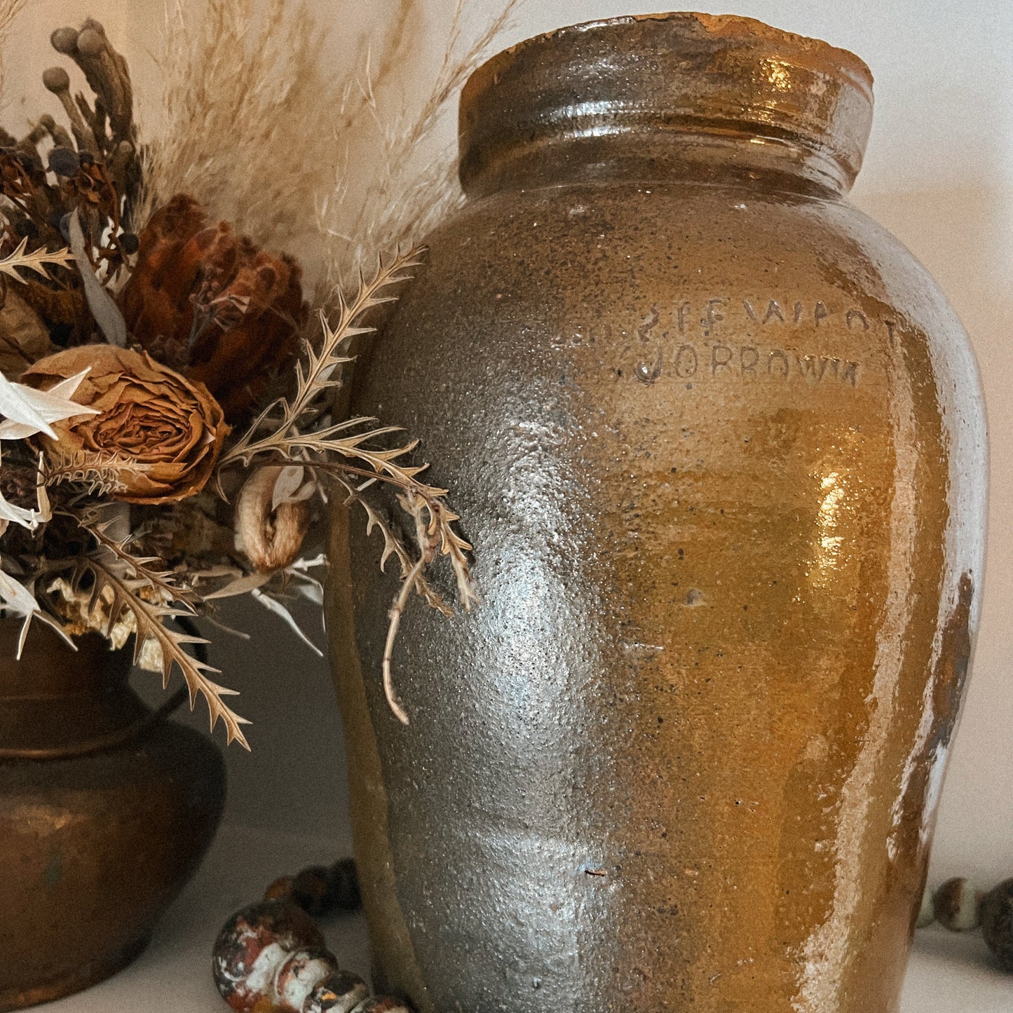 Salt Glaze Stoneware Pot