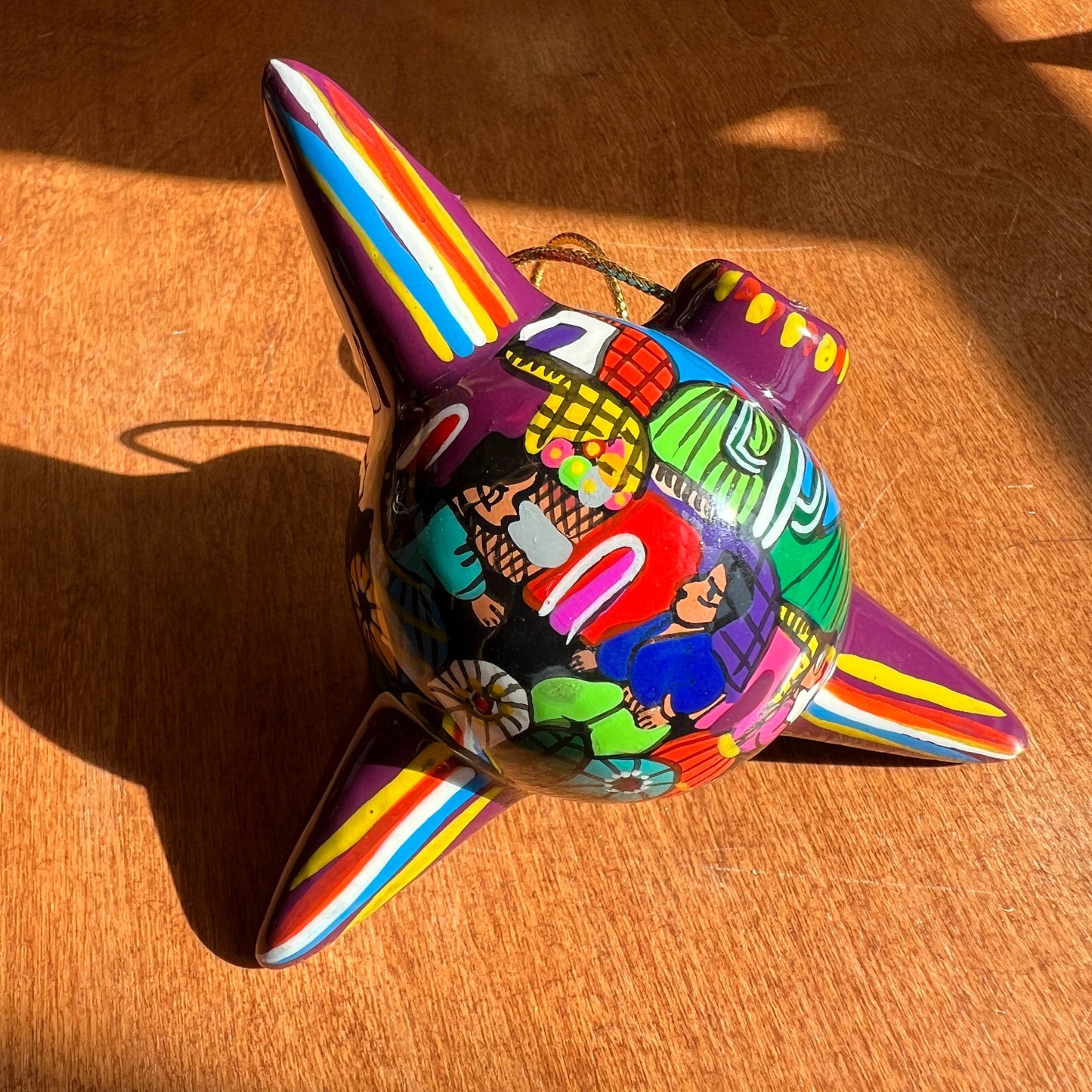 Hand Painted Piñata Talavera Ornament