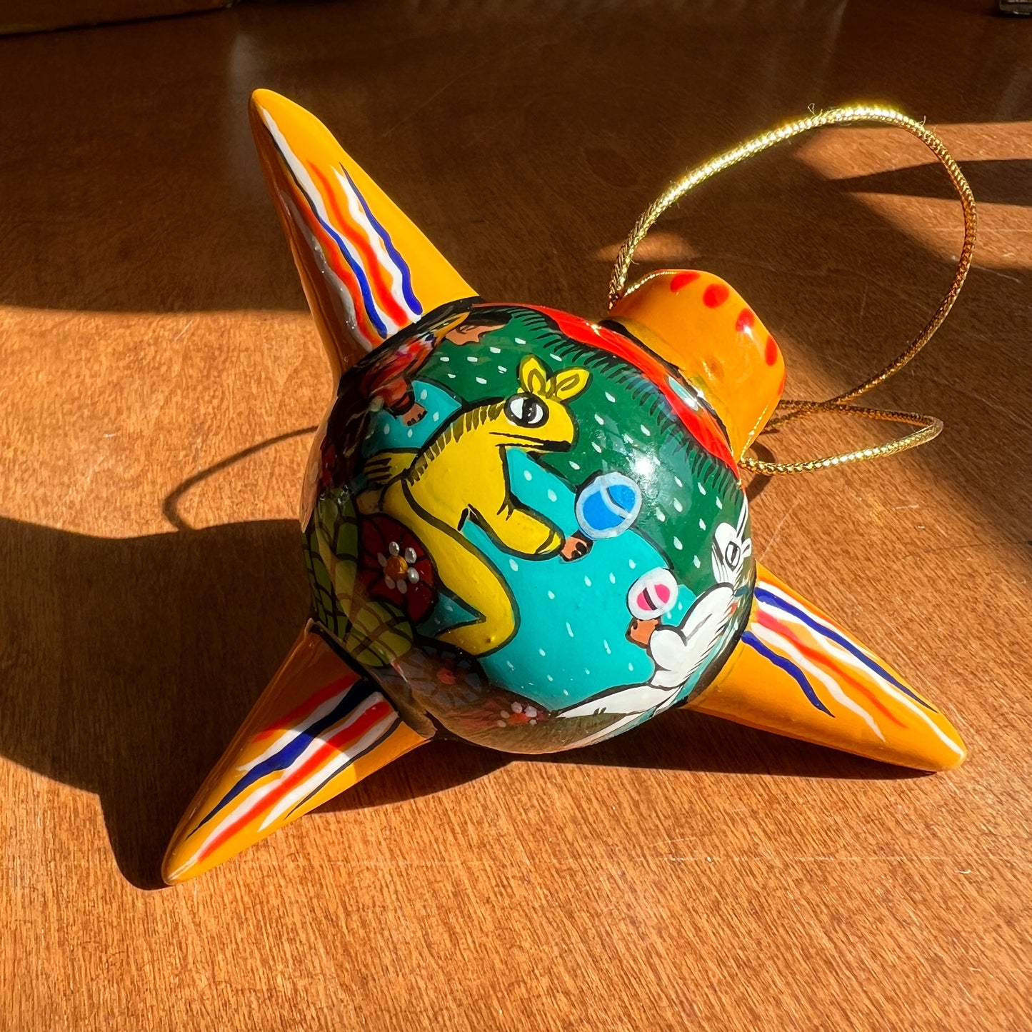 Hand Painted Piñata Talavera Ornament