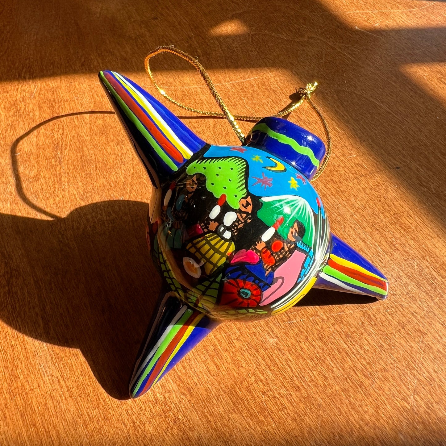 Hand Painted Piñata Talavera Ornament