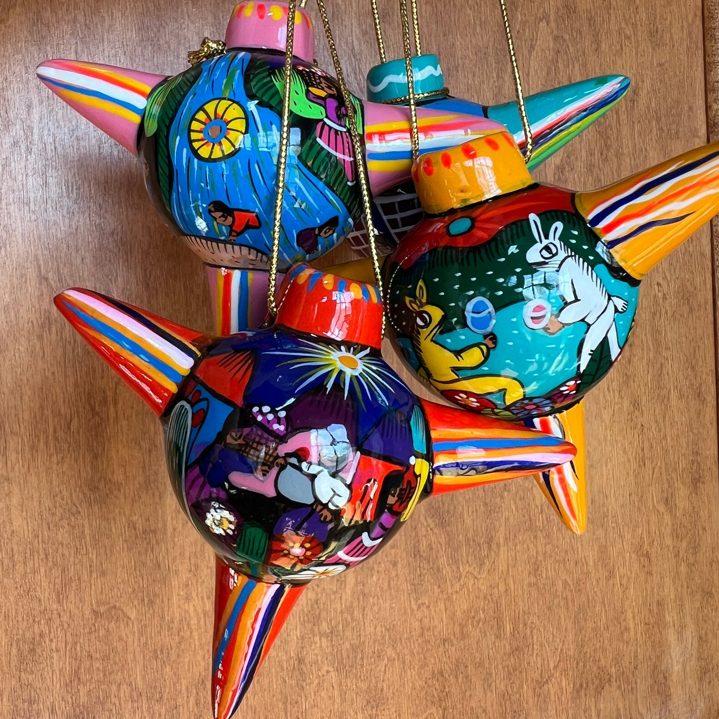 Hand Painted Piñata Talavera Ornament
