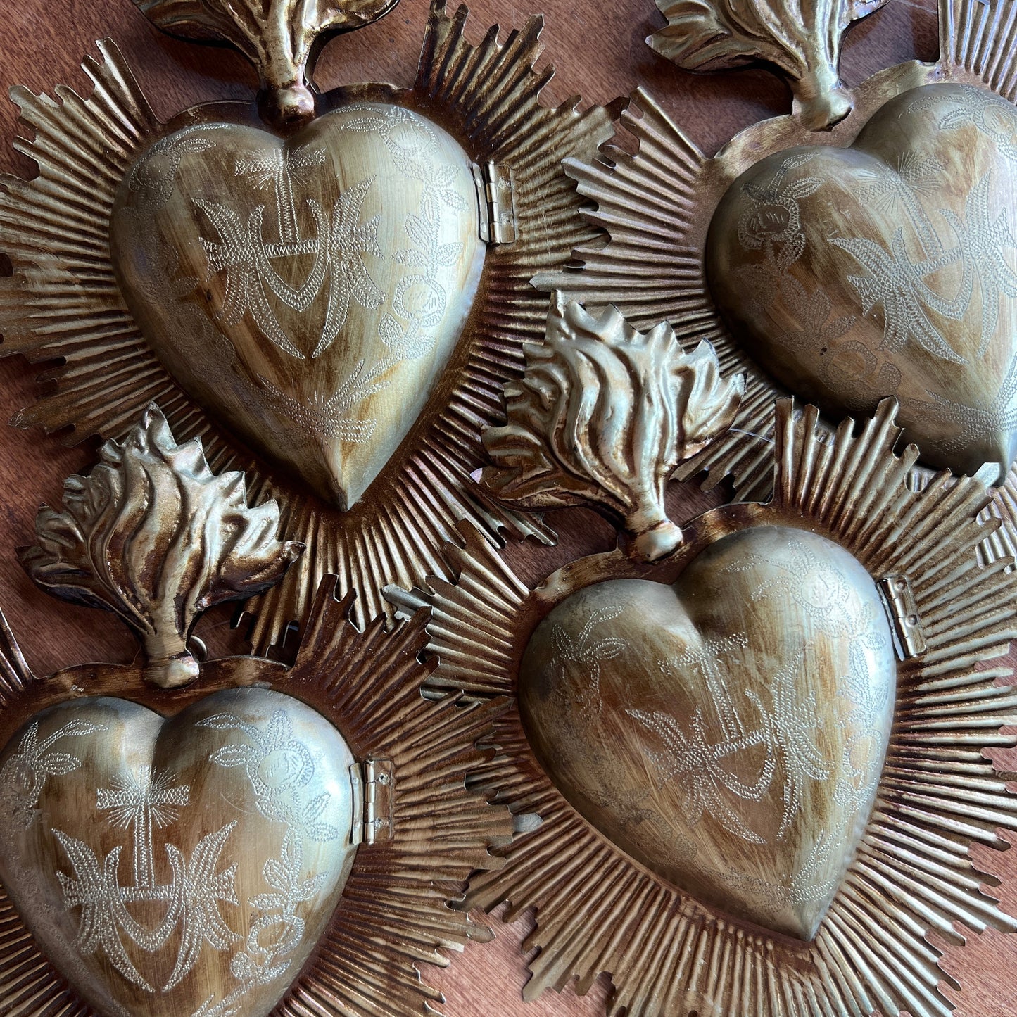 Flaming Sacred Heart Box