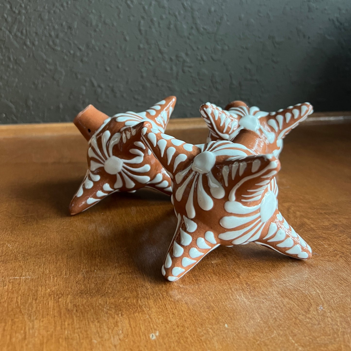 White Piñata Talavera Ornament