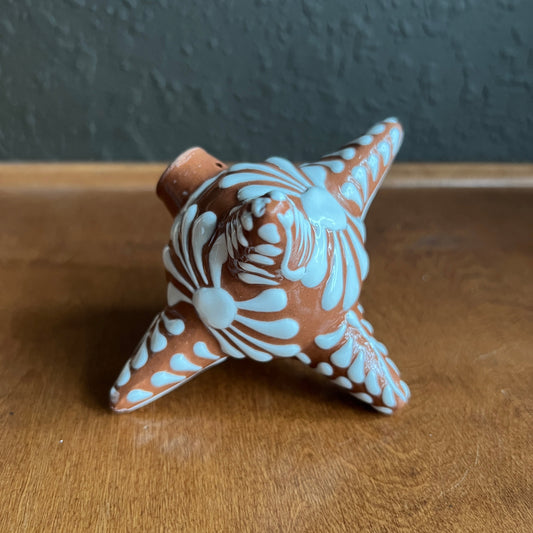 White Piñata Talavera Ornament