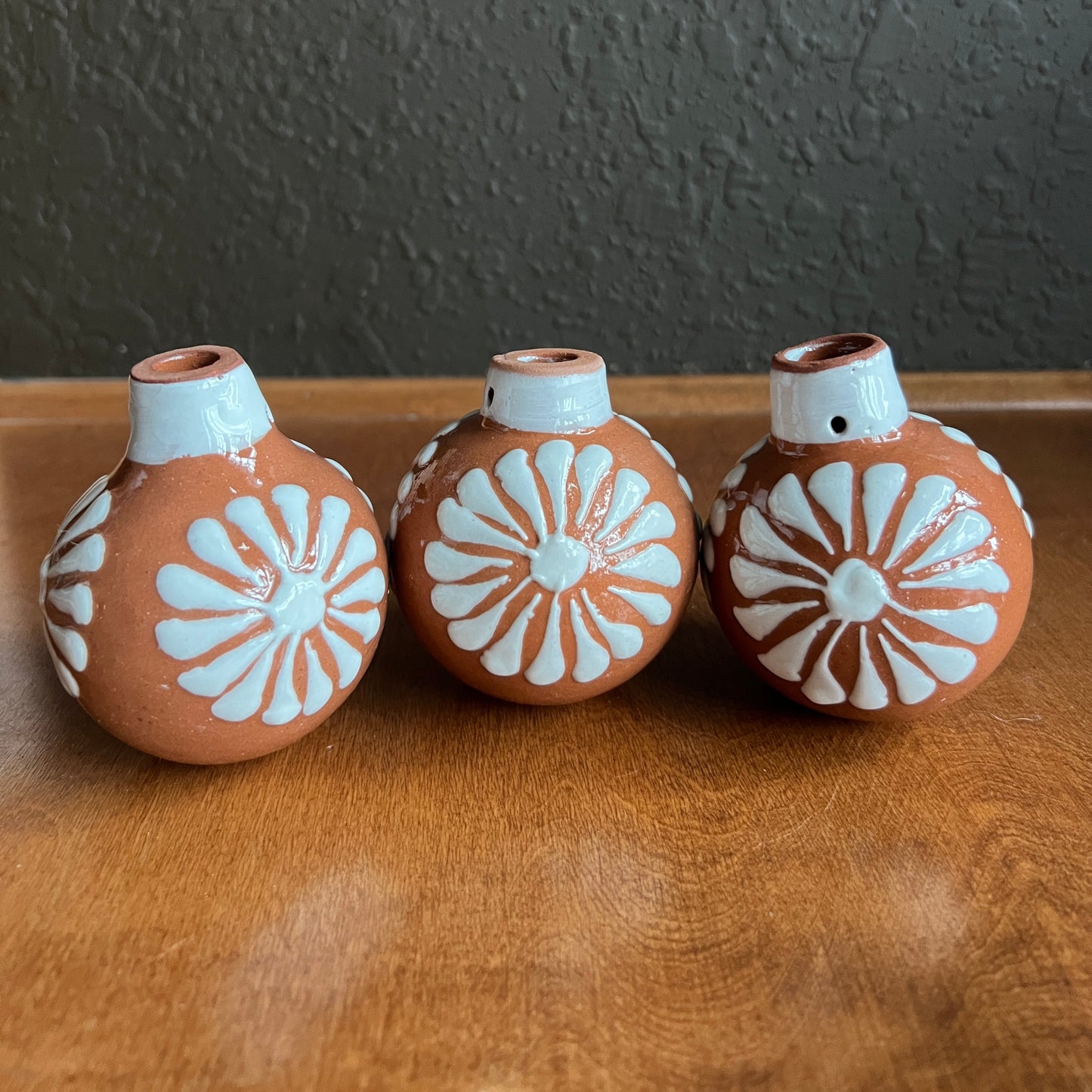 White Talavera Ornament