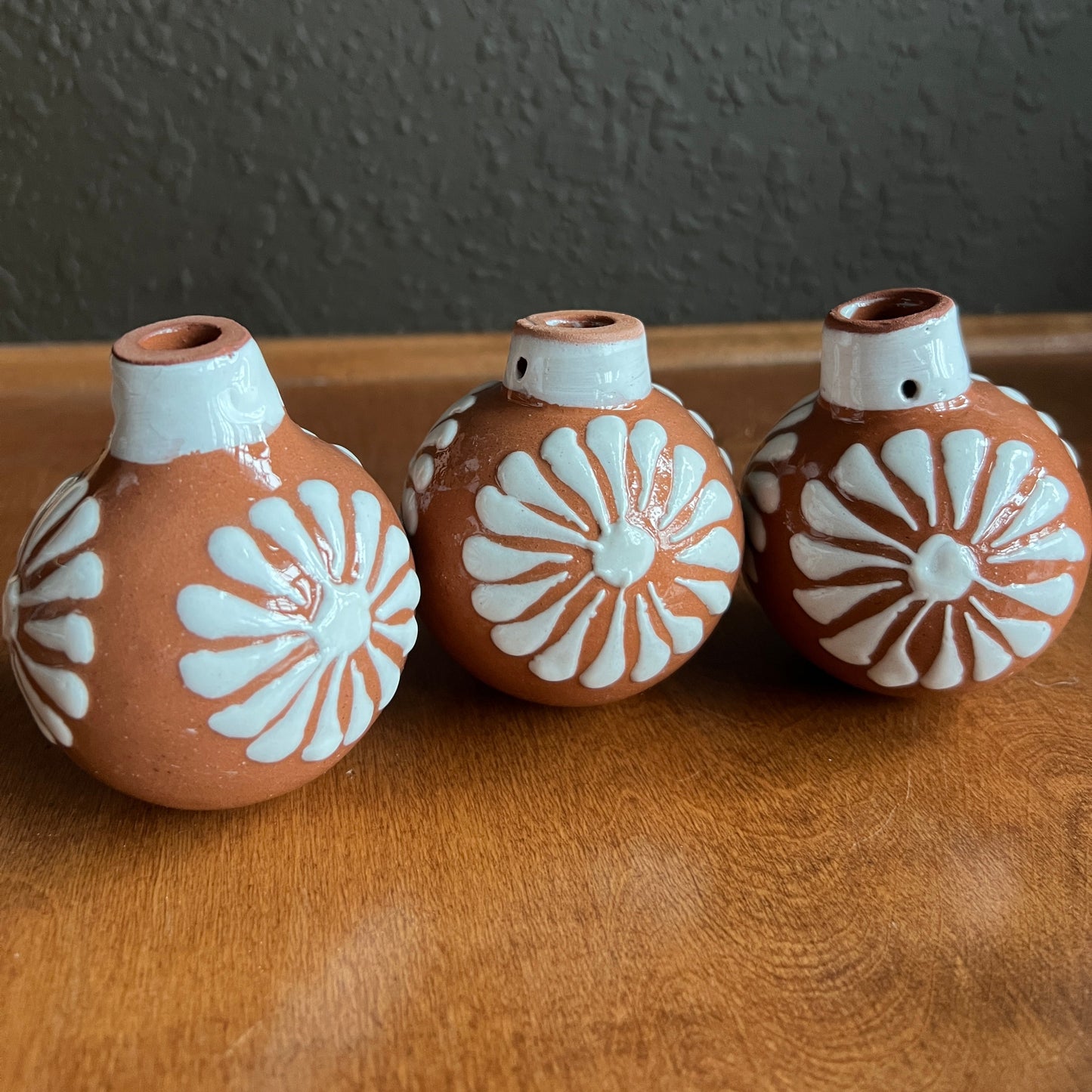 White Talavera Ornament