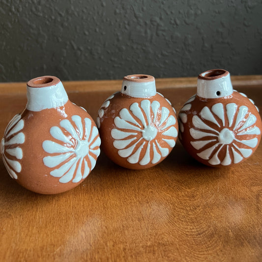 White Talavera Ornament