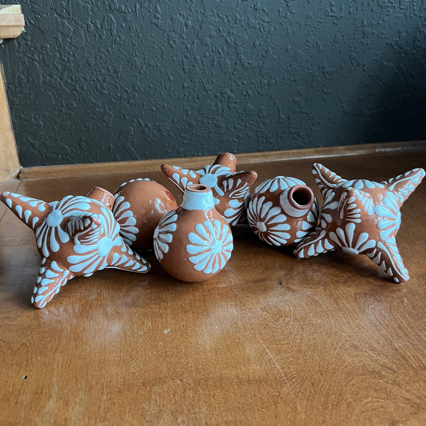 White Piñata Talavera Ornament